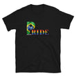 Load image into Gallery viewer, LGBTQIA PRIDE Unisex T-shirt with Brazilian Flag