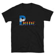 Load image into Gallery viewer, LGBTQIA PRIDE Unisex T-shirt with Honduran Flag