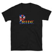 Load image into Gallery viewer, LGBTQIA PRIDE Unisex T-shirt with Great Britain Flag