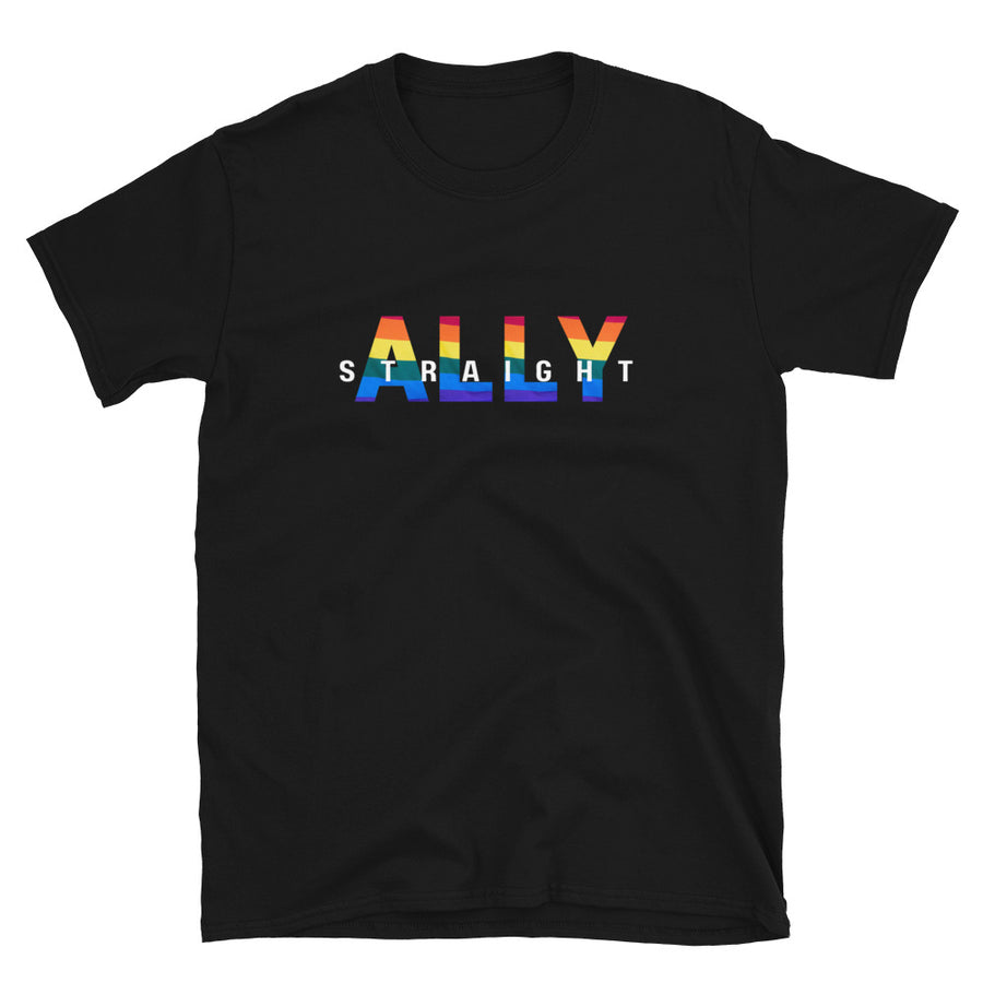 Straight ALLY for LGBTQIA Community Unisex T-shirt