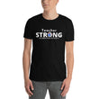 Load image into Gallery viewer, Teacher Strong with Puerto Rican & Dominican Flag Combo - Short-Sleeve Unisex T-Shirt Celebrating Diversity PERSONALIZED with Your FLAG