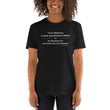 Load image into Gallery viewer, "Your Blackness is never questioned in failure, but in success it is put under the microscope." - Trevor Noah Quote - Unisex White T-shirt