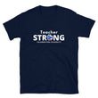 Load image into Gallery viewer, Teacher Strong with Puerto Rican Flag Unisex T-Shirt