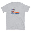 Load image into Gallery viewer, LGBTQIA PRIDE Unisex T-shirt with Great Britain Flag