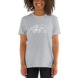 Load image into Gallery viewer, Wild Like My Curls Bagger Motorcycle T-shirt for Women who Ride Their Own Motorcycle