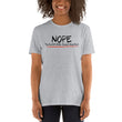 Load image into Gallery viewer, NOPE This Black Girl Doesn't Ride Bitch Short-Sleeve Unisex T-Shirt