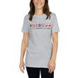 Load image into Gallery viewer, AmeRICAN - You can't say 'American' without the 'RICAN' Short-Sleeve Unisex T-Shirt