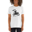 Load image into Gallery viewer, Wild Like My Curls 1 Motorcycle T-Shirt for Women Who Ride Their Own