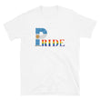 Load image into Gallery viewer, LGBTQIA PRIDE Unisex T-shirt with Argentinian Flag