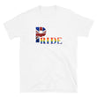 Load image into Gallery viewer, LGBTQIA PRIDE Unisex T-shirt with Great Britain Flag