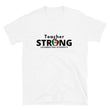 Load image into Gallery viewer, Teacher Strong with Mexican Flag Unisex T-Shirt