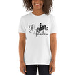 Load image into Gallery viewer, 50 & still Fearless Motorcycle Short-Sleeve Unisex T-Shirt