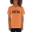 Load image into Gallery viewer, Bilingual School Counselor STRONG Celebrating Diversity with Muliti-flag Heart Unisex T-Shirt