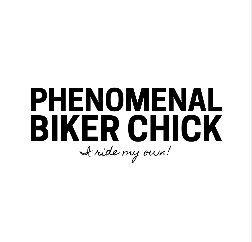 PHENOMENAL Biker Chick - I Ride My Own! Long Sleeve Shirt - SensibleTees
