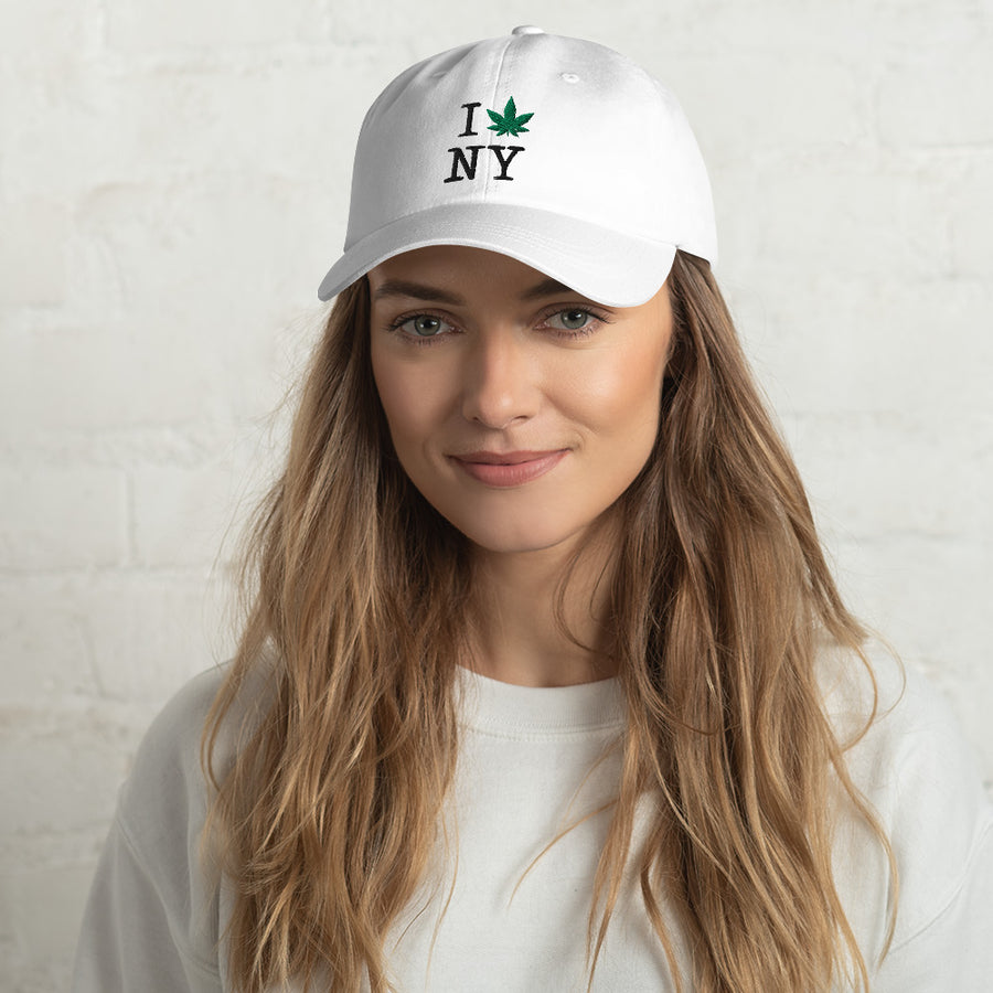 420 is now LEGAL in New York  Baseball-style Cap