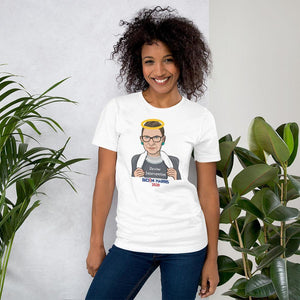 RBG Devine Intervention  Election 2020 Short-Sleeve T-Shirt - SensibleTees