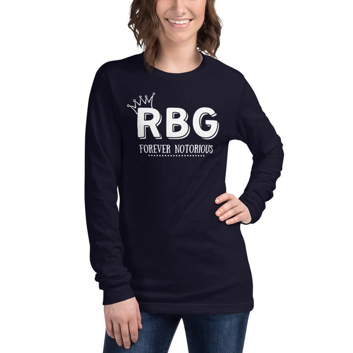 RBG Forever Notorious - Ruth Bader Ginsburg Long sleeve - SensibleTees