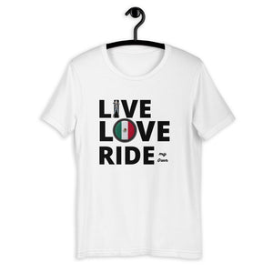 *LIVE LOVE RIDE my own with Mexican Flag - SensibleTees