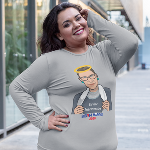 RBG Devine Intervention Long sleeve Shirt - SensibleTees