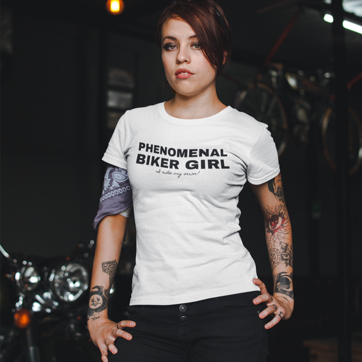 *PHENOMENAL Biker Girl - SensibleTees