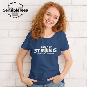 Teacher strong with Irish Flag Unisex T-Shirt