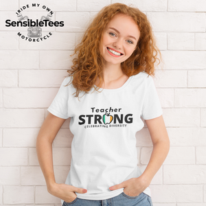 Teacher strong with Irish Flag Unisex T-Shirt