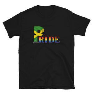 LGBTQIA PRIDE Unisex T-shirt with Jamaican Flag