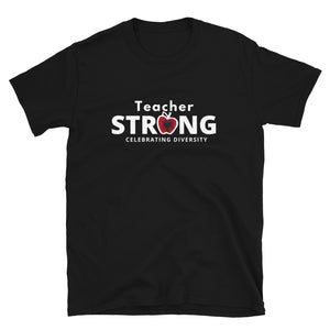 Teacher strong with albanian flag Unisex T-Shirt