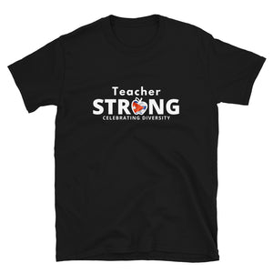 teacher strong with Cuban flag unisex t-shirt