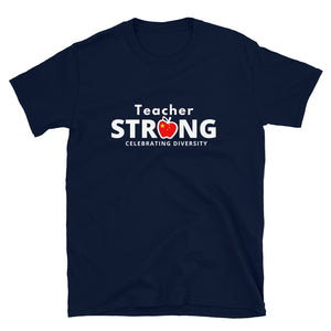 teacher strong with Chinese flag Unisex T-Shirt