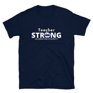 teacher strong with Thai Flag unisex t-shirt