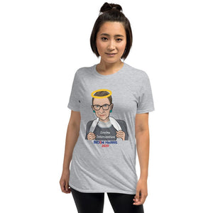 RBG Devine Intervention  Election 2020 Short-Sleeve T-Shirt - SensibleTees