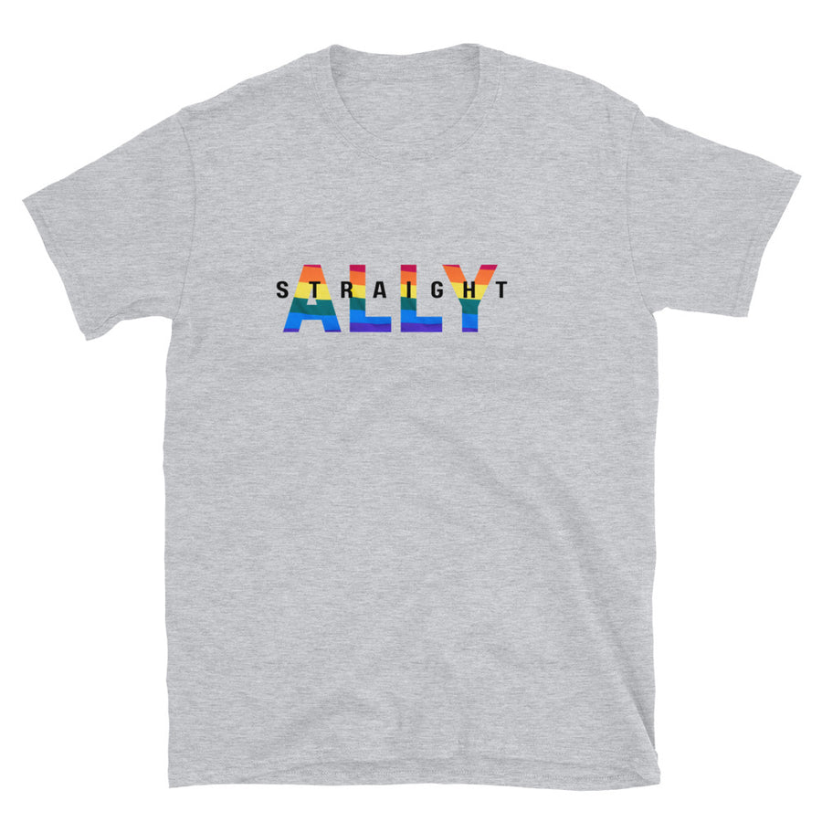Straight ALLY for LGBTQIA Community Unisex T-shirt