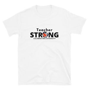 teacher strong with Cuban flag unisex t-shirt