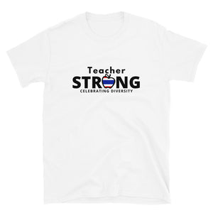 teacher strong with Thai Flag unisex t-shirt