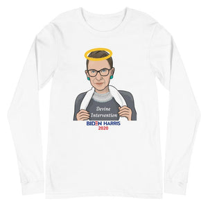 RBG Devine Intervention Long sleeve Shirt - SensibleTees